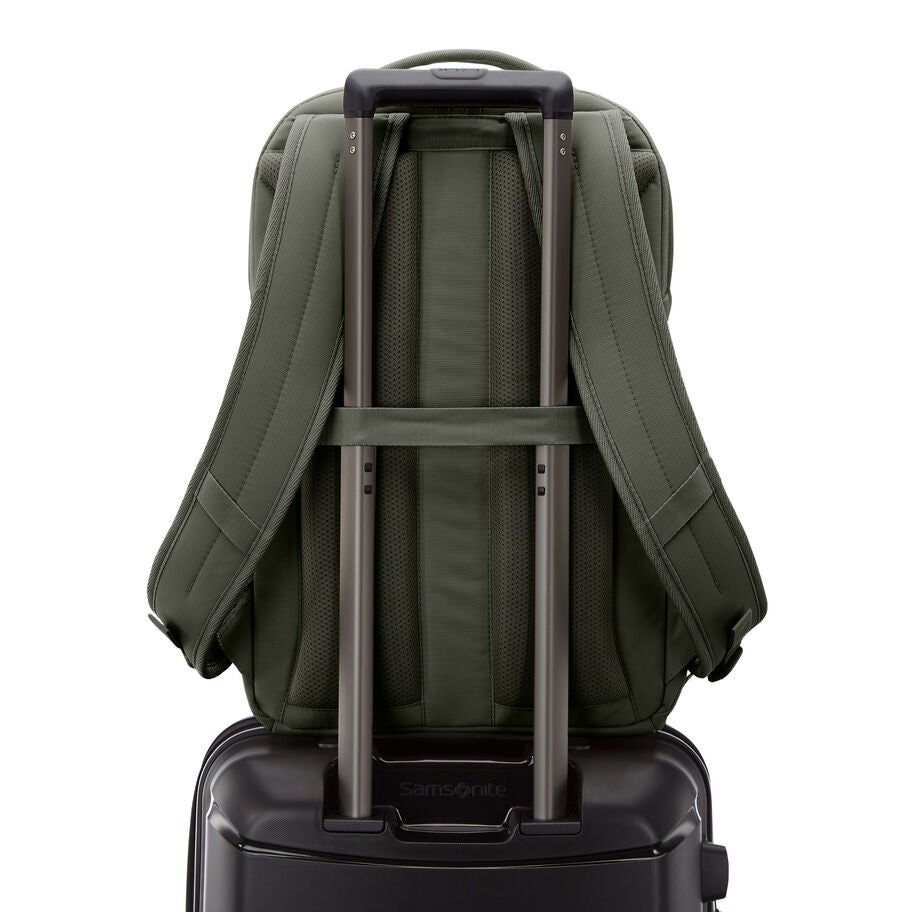 Samsonite Laptop Backpack in the color Olive. image number 6